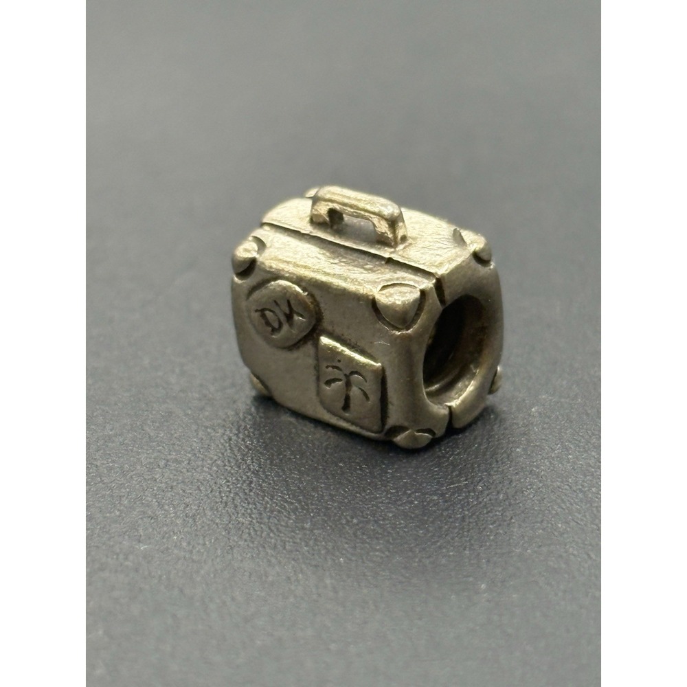 Pandora Sterling Silver Travel Suitcase Charm ALE D27